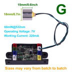 Φ18mm/0.7" Green60mW Blue150mW Dot GB Laser DPSS Parts For Gunsight Pro Disco DJ DMX Party Projector Stage Lighting Diode Module