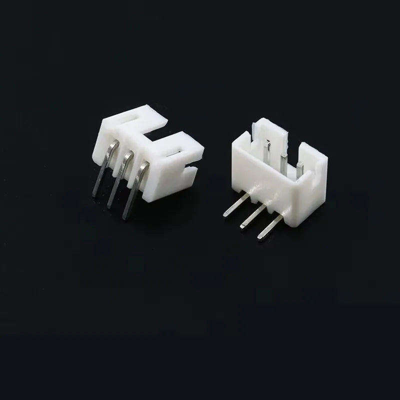 100PCS JST PH 2.0 2P 3P 4P 5P 6P 7P 8P 9P 10P 11P 12 Pin Header PH2.0 2mm Connectors Leads PH-AW PH-Y Curved Pins Male Shell