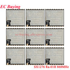 10Pcs/1pc SX1276 Ra-01H LoRa Wireless Spread Spectrum RF Module Communication 868MHz 3.3V Serial SPI Interface Ra-01 Adapter