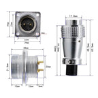 PLS20 Aviation Connector WS20 TP20 Opening Diameter 20mm 2/3/4/5/6/7/8/9/10/12 Pin Male Female Aviation Plug Aviation Socket