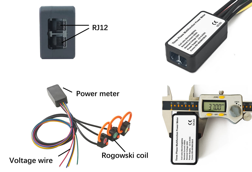2026 NEW IP67 Waterproof VRC Rogowski Coil - 0.2% Class Accuracy & 1Hz-20kHz Bandwidth