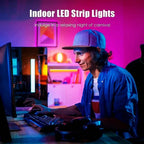 RGB LED Strip Lights TV Backlight APP Music Sync USB 5V Led Light Luces Led Diode Flexible Ribbon Tape For Room Party Decoration