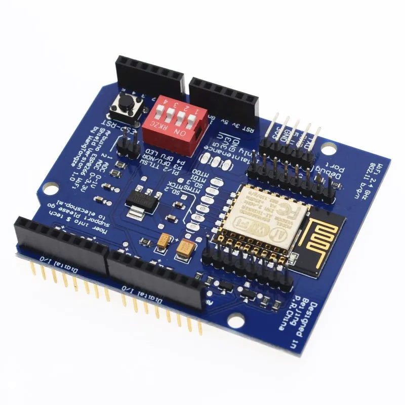 UNOR3 ESP8266 Web Sever serial WiFi expansion board shiled ESP-12E for arduino