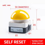 1/5/20Pcs Mushroom Button Self-Rest Switch Ball Pedal Hand Clap Judges Clap Light Trigger Button Waterproof Game Answer Buzzer