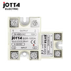 Solid State Relay Module SSR 10DA 25DA 40DA DC Control AC  Single Phase With Plastic Cover For PID Temperature Control