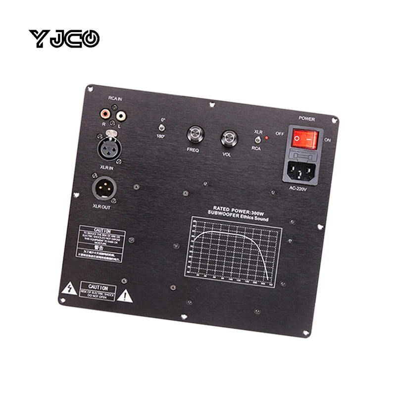 YJCO TPA3255 300W Power Amplifier Board Active Speakers Subwoofer with RCA XLR Input AC-220V Amp Board for Audio Equipment