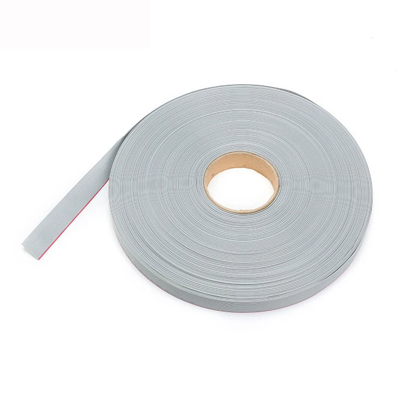 1.27mm PITCH Grey Flat Ribbon Cable 6/8/10/16/20/40 Pin 28AWG WIRE for IDC FC 2.54MM Connector 6P/10P/12P/14P/16P/20P/40P