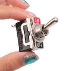 Rocker Switch Heavy-duty on/off Rocker Switch Waterproof Cap SPST Rocker Switch Suitable for Auto Marine Applications 2-pin SPST