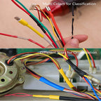 580/328/127PCS Heat Shrink Tubing kit 2:1 Shrinkable Wire Shrinking Wrap Tubing Wire Connect Cover Protection