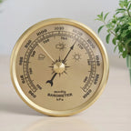 Weather Barometer For Fishing Weather Forecast Wall Hanging Automatic Air Pressure Gauge Weather Forecast Station Thermometer