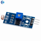 Updated LDR Photosensitive Sensor Module: for Arduino-Compatible – For Light Intensity & Brightness Detection