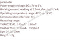 TMAG5273 Low-power Linear 3D Hall Effect Sensor Module with I2C Interface. Built-in 12-bit DAC and CORDIC Angle Calculation