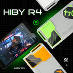 HiBy R4 MP3 HiFi Music Player Bluetooth WiFi DSD256 MQA 16x USB DAC Headphone AMP 11hr 4.7 ES9018Q2M 4 Snapdragon 665 Androind
