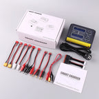 HTRC L6X2Lipo Intelligent Balanced Charger for RC Model Aircraft Dual Channel 2-6S Remote Control LiPo Battery Charger