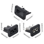 Flush Mount for Andersons Plug 50 Amp Connector Plug Flush Mount Recessed Plate