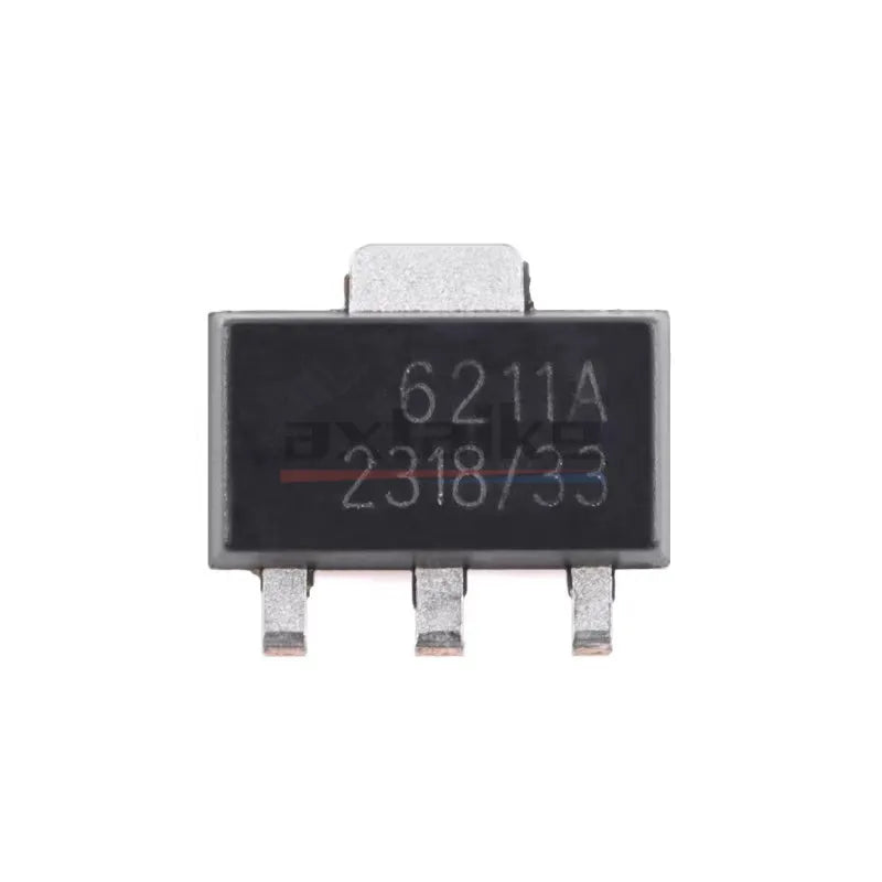 20PCS ME6211A33PG-N SOT-89 6211A 3.3V 3V3 500mA High Speed LDO Regulators High PSRR Low Noise ME6211 Series Transistor IC