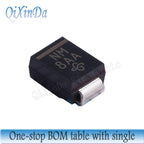 50pcs Smd Tvs Diode SMBJ58A SMBJ64A SMBJ75A SMBJ85A SMBJ90A SMBJ100A SMBJ110A SMBJ130A SMBJ150A SMBJ170A SMBJ188A 600W DO-214AA