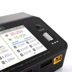 ToolkitRC M6DAC Dual Channel Smart Lipo Battery Charger Discharger AC 200W DC 350WX2 15A for 1-6S LiHV PD 65W