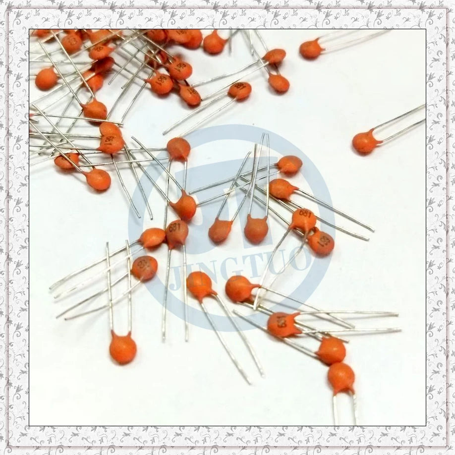 Ceramic Disc Capacitor 50V 15/18/20/22/27/30/33/40/47/50/56/68/82/101/121/151/181/221/301/331/222/333/104 22PF 100NF