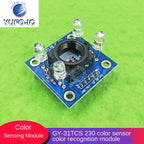Free Ship 3pcs GY-31TCS230 TCS3200 Color Sensor Color Recognition Module Color Sensing Module