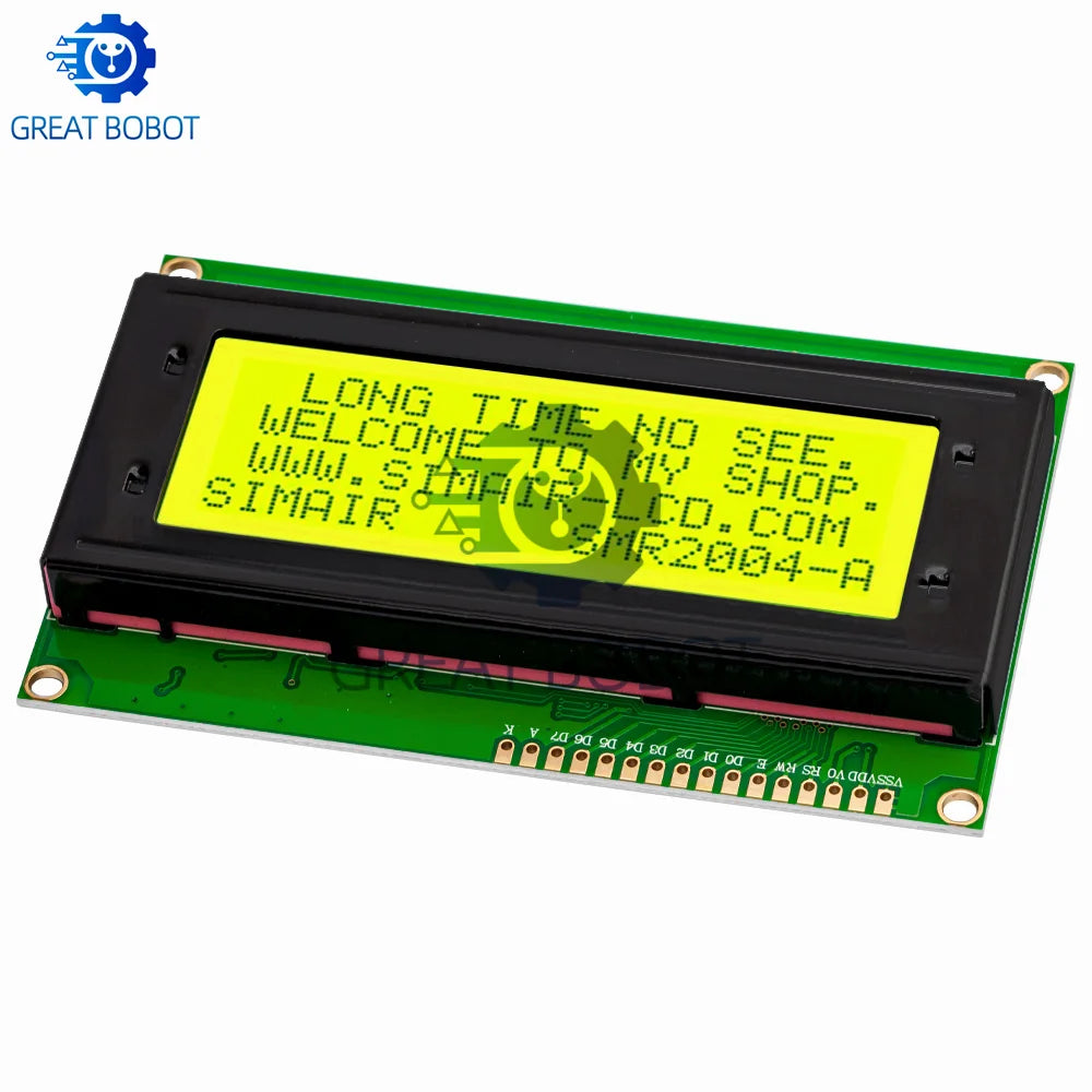 BS LCD2004+I2C 2004 20x4 2004A blue screen HD44780 Character LCD /w IIC/I2C Serial Interface Adapter Module For Arduino Module