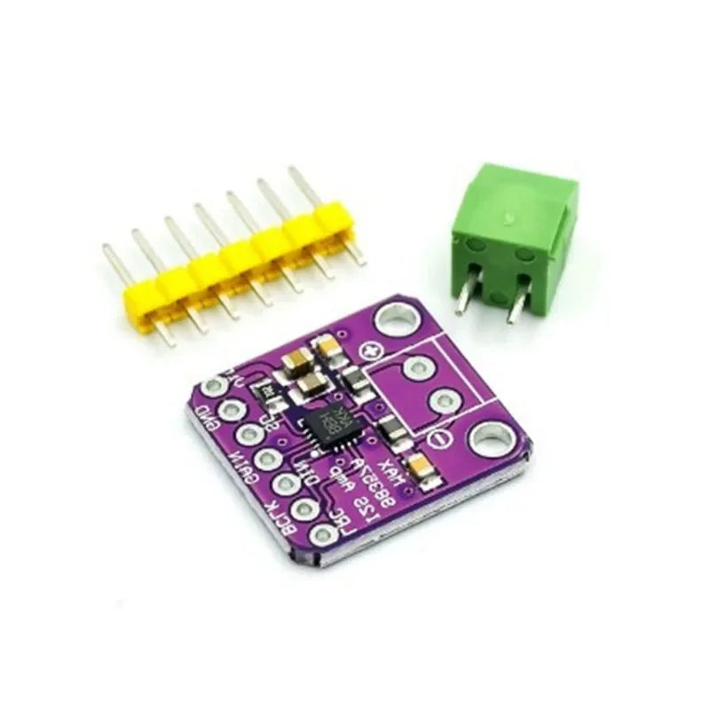 MAX98357 MAX4466 MAX9814 Electret Microphone Amplifier Stable MAX9814 Audio Amplifier Module Support ESP32 Raspberry Pi