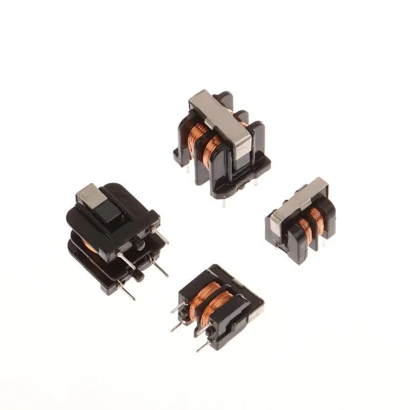 10Pcs UU9.8/UU10.5 Common Mode Choke Inductors, 10-50mH Filter Coils for EMI Suppression, Multiple Inductance Values