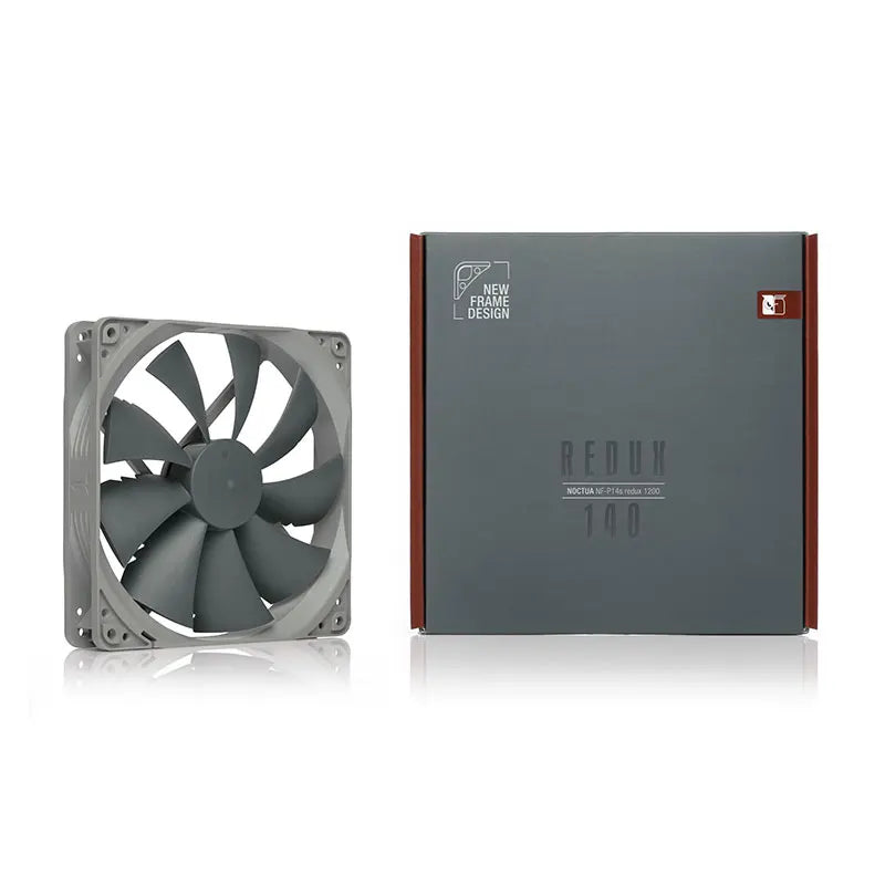 Noctua NF-P14S Redux-1200 Chassis Cooling Fan 14cm Low Noise SSO Bearing Value Choice For Enthusiasts Chassis Fan