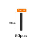 5 Sizes 90mm/3.54inch Heat Shrink Tubing Kit 75 Pcs 4:1 Ratio Adhesive Lined Dual Wall Tube Marine Grade Heatshrink Wrap Tubes