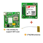 for Europe Africa Korea Southeast Asia A7670E 4G Cat 1 with GSM GPS Module Development Core Board