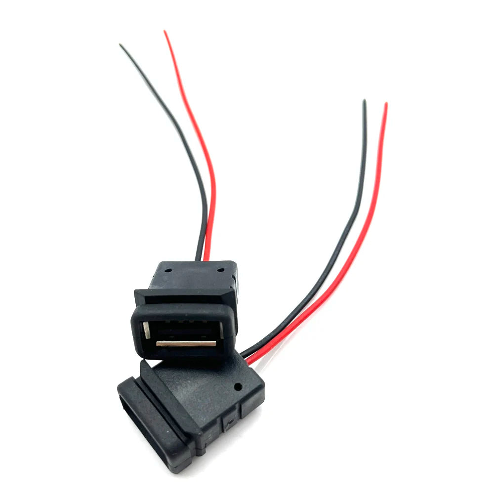 4 Pin Press Type USB Connector Type-C Waterproof with PH 2.0 Female Socket High Current Fast Charging Jack Port with Data Pin