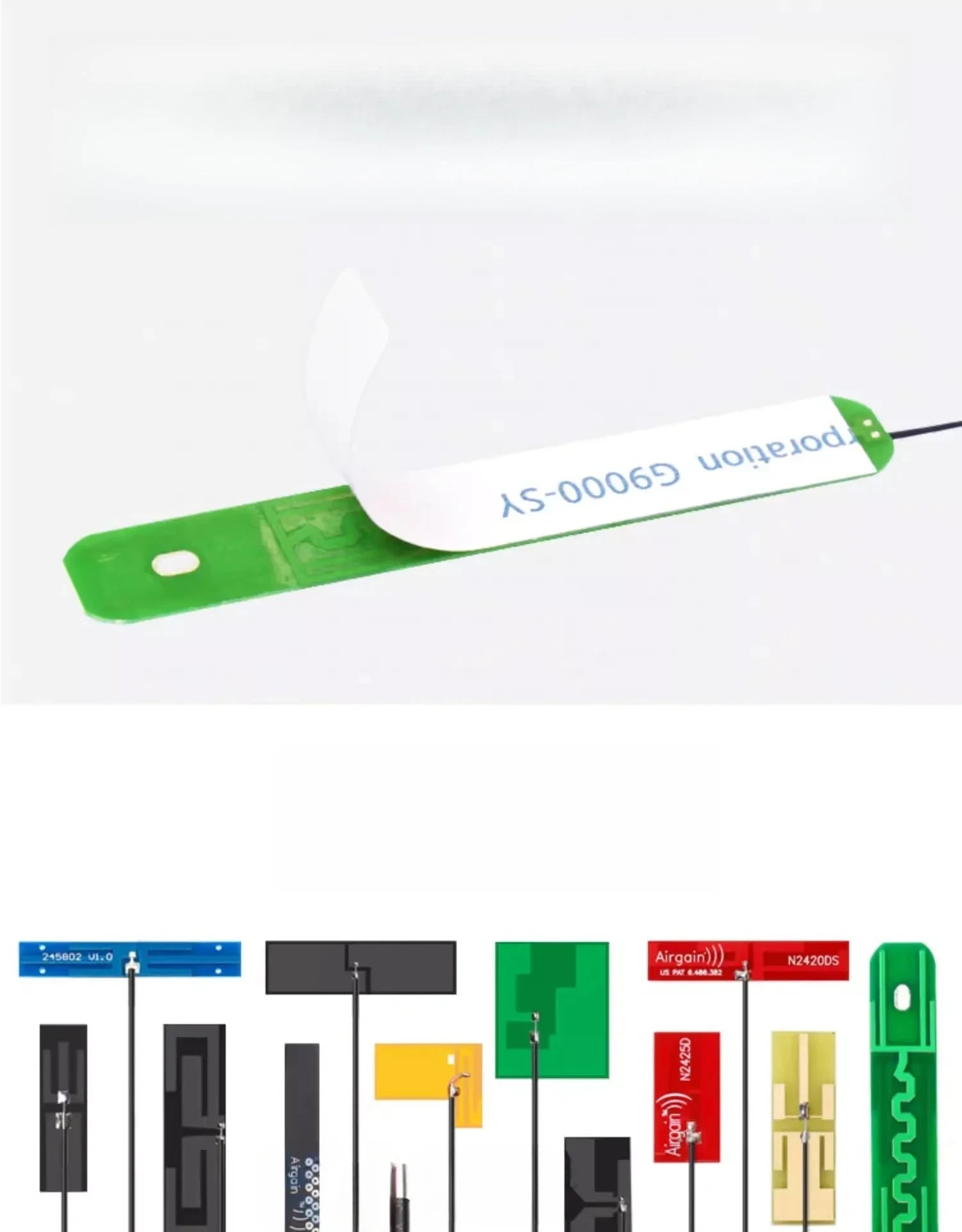 5Pcs/Lot 2.4G 5G 5.8G Dual Frequency With Built-in FPC Soft Board Wifi Bluetooth PCB Patch High Gain Antenna