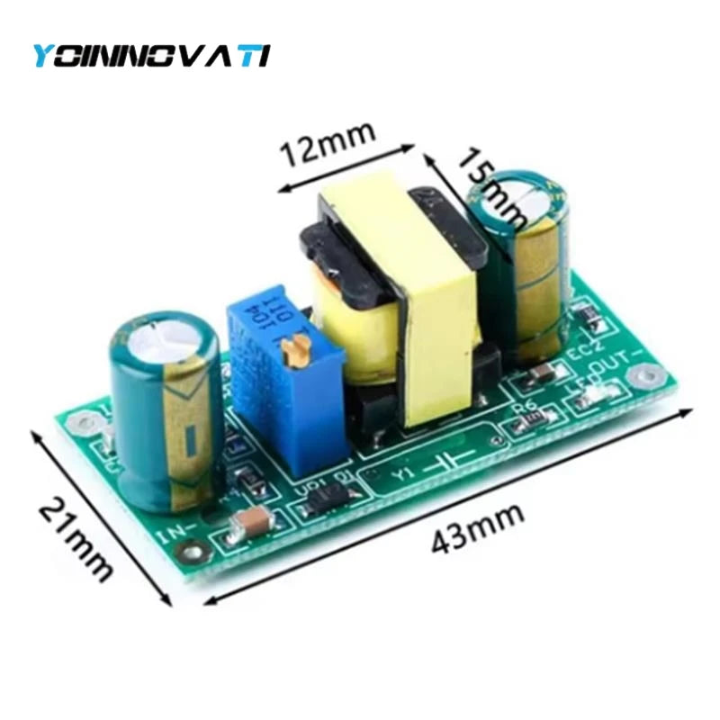 DC-DC Isolated Switching Adjustable Step-down Power Supply Module 22V-290V to 3.6V-15V 12 Buck Power Converter Adjustable Module
