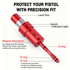 9mm 38SPL 22LR 12GA CAL177 7mm 6.5mm Training Bullet Bore Sight Voice Controlled Laser Dual-purpose for Training and Calibration
