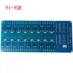 5V 12V 24V Relay Module With Optocoupler Relay Output 16Way Relay Module For Arduino PLC Automation Equipment Control