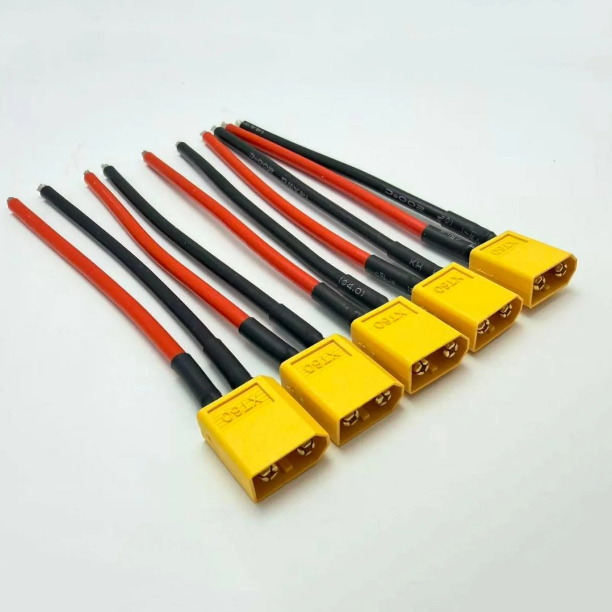 XT60 Male Female Bullet Connectors Plug Adapter With 14AWG 100mm Silicon Wire XT-60 Male Female Connector For RC Lipo Battery