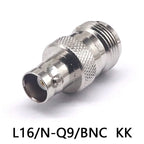 N to BNC N-type adapter N head female to Q9 head female L16 adapter RF connector