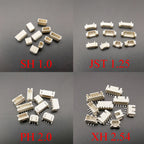 10/50Pcs SH/JST/ZH/PH/XH Pitch 1.0mm 1.25mm 1.5mm 2.0mm 2.54mm 2/3/4/5/6Pin Horizontal Vertical Male Pin Header Socket Connector