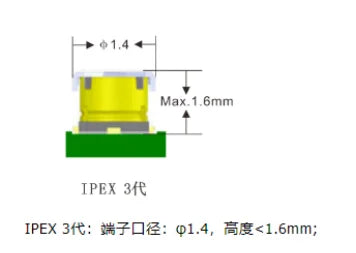 20pcs/2pc IPX1 IPX3 IPX4 IPX5 2.4G IPX 1 3 4 5 IPX UFL U.FL Antenna Terminal Wire Cable Connector WIFI/GSM/3G/GPS/4G Module