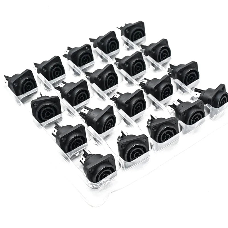 10pcs Waterproof Powercon True Power Connector Outdoor Male Female Plug Socket Twist Lock AC Connector for DJ Par Light Led Bar