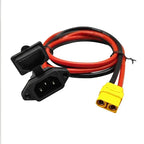 XT60/XT90 Male Female to C14 3Pin Power Socket Line XT60 XT90 Battery Charging Wire Connector New Energy E-bike Charging Cable