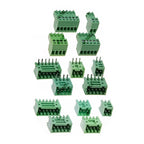 5PCS 7P 8P 10P KF15EDG 2.54mm PCB Screw Terminal Block 2~12 Pin 15EDG 2.54 Male Plug Female Socket Pin Header Wire Connector
