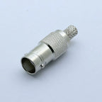 1pc RF Coaxial Connector BNC Female Jack Crimp Connector Straight for RG58 RG59 RG6 Cable Adapter CCTV Connector
