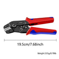SN-58B 0.25-1.5MM² AWG24-16 Non-insulated Crimper for Dupont Jumper Wire EPS PCIE SATA PINS MOLEX JST Terminals Crimping Plier