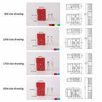 350A Plug Connector With M8 M6 Terminal Line 600V 4-50 Square 175A120A 50A Male Female Rechargeable Battery Connector