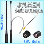 868MHz LORA Module Soft Antenna, Suitable for the Meshtastic System. Omnidirectional High-Gain Whip Antenna SMA Head Connector
