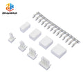 KF2510 2.54mm Pitch Wire to Board Connector Kit 2-10P Straight & Right Angle Pin Header Male Plug Female Housing & Terminals Set