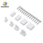 KF2510 2.54mm Pitch Wire to Board Connector Kit 2-10P Straight & Right Angle Pin Header Male Plug Female Housing & Terminals Set