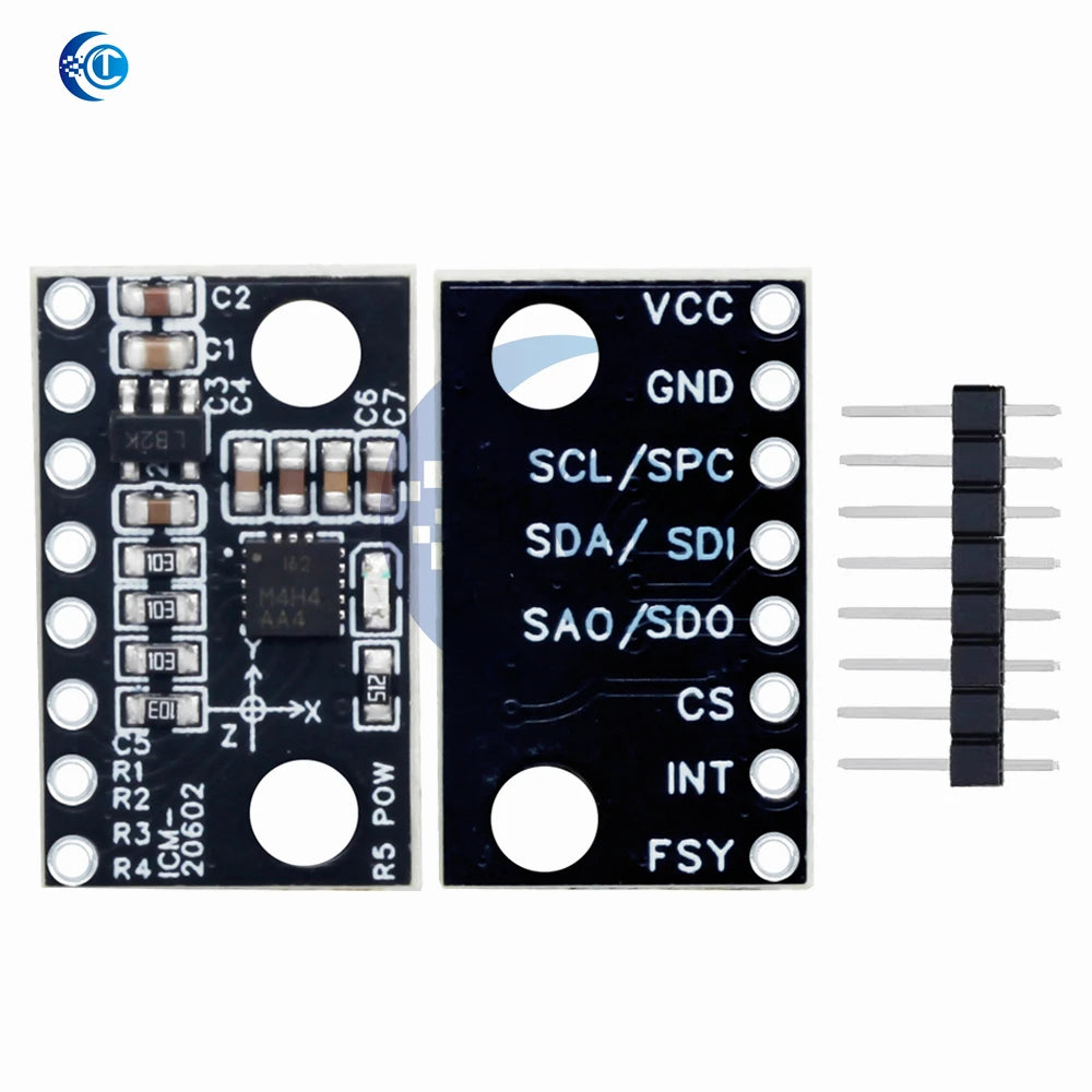 DC 3.3-5V ICM-20602  ‌‌ICM-20948  High Precision Low Noise Six Axis Gyroscope Acceleration Module for arduino