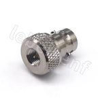 1pcs Radio Frequency Adapter BNC (Q9) Female to SMA Male Adapter BNC/SMA-KJ Disc Nickel Plated